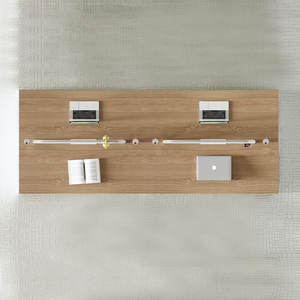 <span class=keywords><strong>โต๊ะ</strong></span>ทำงานพนักงานสไตล์มินิมอลทันสมัย ดีไซน์เรียบหรูและร่วมสมัย เหมาะสำหรับการสร้างสภาพแวดล้อมในสำนักงานที่เป็นมืออาชีพและไม่ยุ่งเหยิง - Product Image 4