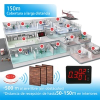 Offre Spéciale : Système d'Appel Sans Fil Ycall K-1000C pour Clients, Portée 100m, Idéal pour Restaurants, Hôpitaux, Cafés, Serveurs, Cliniques, Bars