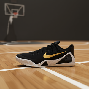 Nike Zk9 Em Low Protro Tb Black University Gold Chaussures de basket-ball pour hommes Tige en mesh Semelle extérieure en caoutchouc Semelle intermédiaire en EVA Été - Product Image 2