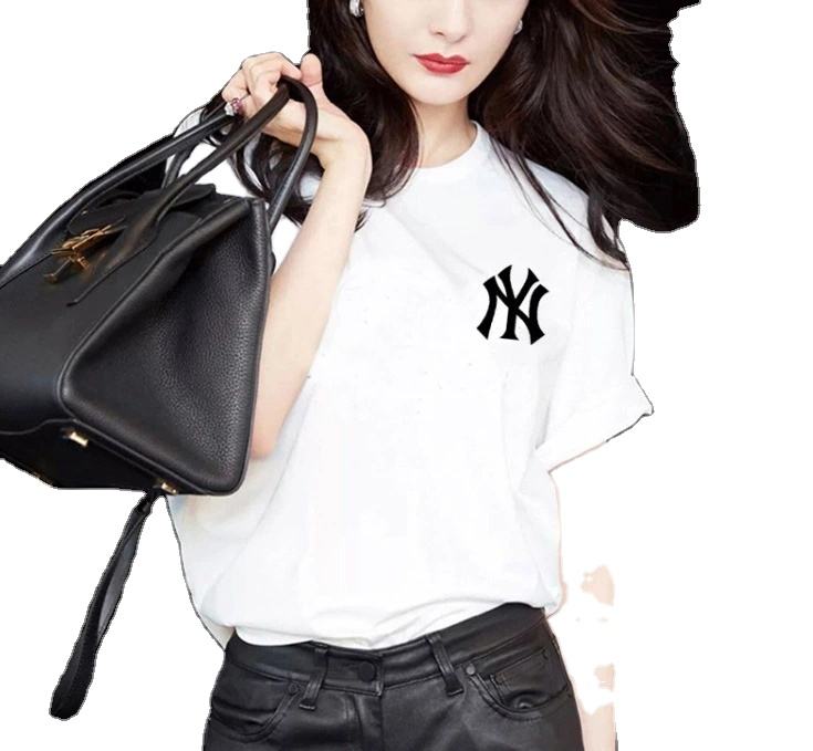 Wholesale Clothes Cheap T Shirts In Bulk Plain O-neck Summer Women T Shirts Custom Printing Graphic Tees