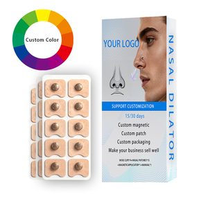 Plester Hidung Magnetik Bebas Lateks untuk Tidur Lebih Nyenyak, Pembuka Hidung Anti-dengkur dari Bahan Non-woven - Product Image 1