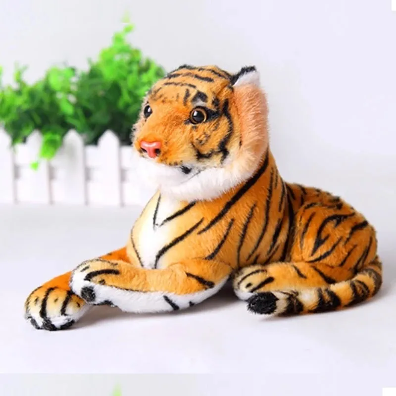 New Design Customized Real Size Tiger Toy Tiger Stuffed Animal Plush Toy