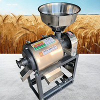 Mini moulin à farine électrique domestique pour le traitement du blé et du maïs, moulin à poudre fine