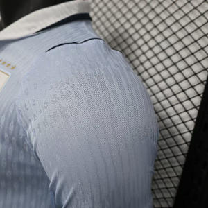 Camiseta de Fútbol de <span class=keywords><strong>Uruguay</strong></span> Nueva Temporada 2025/2026, 100% Poliéster, Personalizable, Versión Jugador, Copa Mundial 2026, Estilo Tailandés - Product Image 3