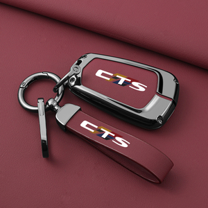 Hot Bán Cho <span class=keywords><strong>Cadillac</strong></span> <span class=keywords><strong>Cts</strong></span> Chìa Khóa Xe Bìa 2014 Kim Loại Da Bảo Vệ Vỏ Ô Tô <span class=keywords><strong>Key</strong></span> Fob Trường Hợp - Product Image 2