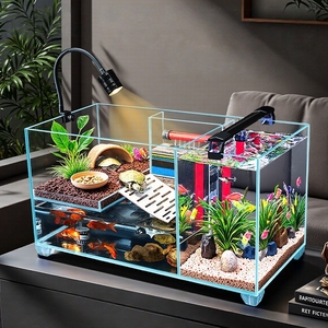 <span class=keywords><strong>Acquario</strong></span> Moderno Specializzato per Acquacoltura con Meccanismo Anti-Fuga per Allevamento <span class=keywords><strong>Tartarughe</strong></span> e Decorazione Domestica - Vendita all'Ingrosso - Product Image 1