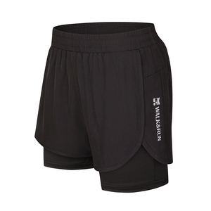 Dual <b>Layer</b> Phone Pocket Athletic Men's Shorts Quick Dry Running Gym Training Sports Shorts - Product Image 3