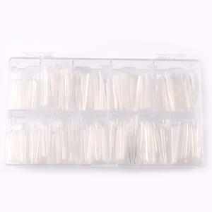 TSZS <span class=keywords><strong>2023</strong></span> Offre Spéciale 500 pièces/boîte demi-couverture <span class=keywords><strong>ongles</strong></span> conseils C courbe carré <span class=keywords><strong>ongles</strong></span> conseils XXL long français acrylique <span class=keywords><strong>faux</strong></span> <span class=keywords><strong>ongles</strong></span> - Product Image 6