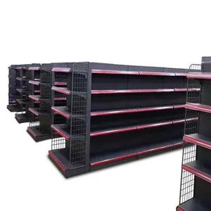 Supermarket Shelf Used Gondola Shelving Machine Rack Shop Stands Marketing Stand Retail Display Light 24 Hours Online Acceptable