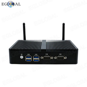 Eglobal New Fanless Industrial Mini PC Intel Celeron 2955U 8GB <strong>DDR3</strong> 256GB SSD Win10 HD VGA Dual COM Dual RJ45 LAN 4USB US/EU - Product Image 5