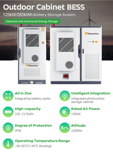 แบตเตอรี่ลิเธียมอุตสาหกรรมเชิงพาณิชย์ Dawnice 200Kwh 100KWh 265Kwh ระบบแบตเตอรี่แบบรวมทุกอย่างในหนึ่งเดียวแรงดันสูงในตู้คอนเทนเนอร์ รุ่น HZEB-HCT-2 - Product Image 3