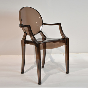Haute qualité extérieur intérieur maison jardin Polycarbonate résine Victoria <span class=keywords><strong>Ghost</strong></span> <span class=keywords><strong>fauteuil</strong></span> salon résine chaises à manger pour événements - Product Image 6