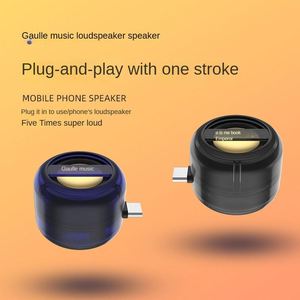 Loa Mini Type-C Cho Điện Thoại Di Động, Máy Nghe Nhạc Mini, Âm Thanh Di Động, Bán Buôn Loa Siêu Trầm Không Dây - Product Image 3