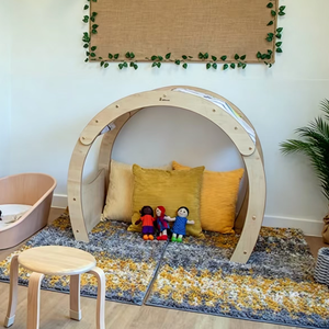 Set di Librerie e Sedute in Legno <span class=keywords><strong>Montessori</strong></span> per Asili, Arredamento per Scuole Materne, Angolo Lettura per Bambini - Product Image 2