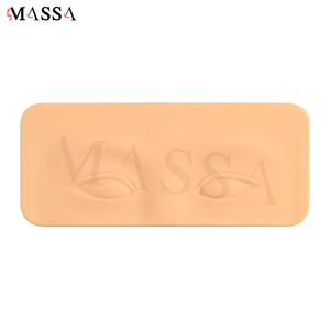 MASSA Modulo di Pratica per Tatuaggi Sopracciglia e Occhi, Pelle Sintetica per Pratica Eyeliner, Facile da Colorare, Simulazione Realistica Ispessita - Product Image 6