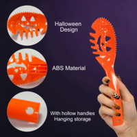 Kit professionnel de sculpture sur citrouille 10'' avec cuillère à citrouille pour la décoration extérieure de jardin d'Halloween et les activités artisanales en famille