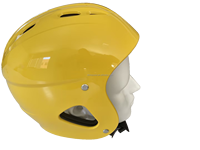 Casque de sauvetage aquatique extérieur réglable Swift Water Technical Half Cut Blue Color avec oreilles