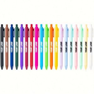 Promotion d'usine : Stylo gel couleur Morandi à séchage rapide, personnalisable avec logo et couleur - Product Image 1