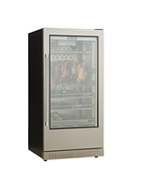 Armoire de maturation de viande commerciale pour bœuf, vitrine réfrigérée à porte vitrée, ventilée, en acier inoxydable 304, avec système de réfrigération