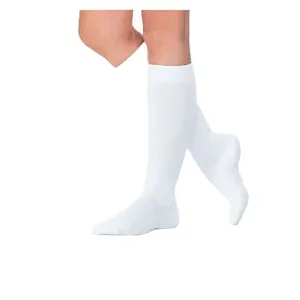 KT-2694 для девочек белые Школьные носки для девочек
