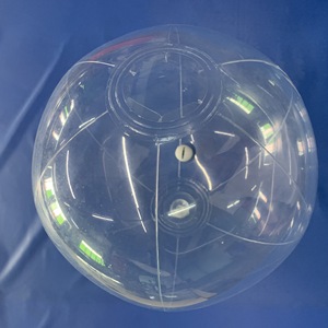 Transparent Pvc Inflatable Beach Ball Sphere Outdoor Water Toy Unisex 8 To 13 Years - Product Image 2