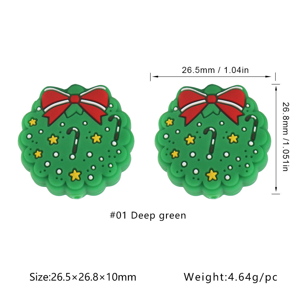 Christmas bell Pin beads SA297