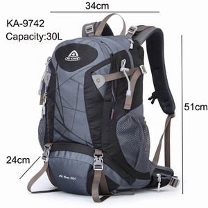 <span class=keywords><strong>Mochila</strong></span> deportiva al aire libre 30L con marco externo para viajes, senderismo, <span class=keywords><strong>mochila</strong></span> impermeable para senderismo - Product Image 5