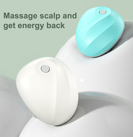 Masseur portatif personnalisé de cuir chevelu de tête de pieuvre de station thermale tête rechargeable pétrissage masseur vibrant Machine pour la tête