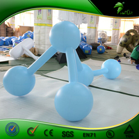 Modelo de ADN Inflable Gigante - Ayuda Didáctica de Ciencias y Globo de Estructura Molecular para Eventos Escolares y de Museos