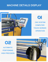 China Acryl platte 90 Grad Winkel Biegung machen CNC computer gesteuerte voll automatische Kunststoff PVC-Platte Biege maschine für Plexiglas