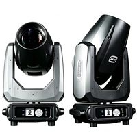 Lampe à tête mobile DMX512 3-en-1 à motif rotatif 380W, idéale pour les spectacles disco et les concerts