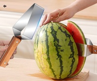 Groothandel Nieuwe Snij Watermeloen Artefact Segmentatie Roestvrij Staal Fruit Mes Snijden Watermeloen Gereedschap