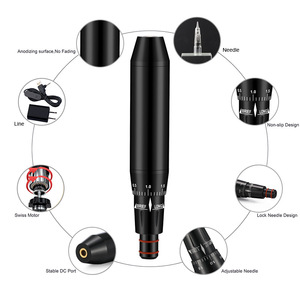 Ybeauty – Machine de maquillage permanent, stylo de tatouage électrique pour sourcils, eye-liner, lèvres, MTS, avec contrôle de fréquence variable - Product Image 3