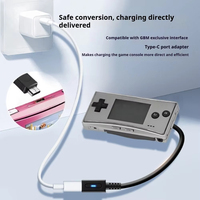 Adaptateur de chargeur PD USB-C vers GBM, câble adaptateur de charge rapide PD haute vitesse de 10 cm