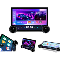 Autoradio à double bouton de 11.5 pouces avec double caméra 2 + 32G enregistrement lecteur multimédia stéréo Android pour accessoires de voiture