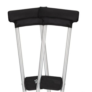 ไม้ค้ำยันแบบคู่พร้อมแผ่นรองรักแร้ สีดำ ขนาดเดียว รุ่น DPL-CP01 - Product Image 4
