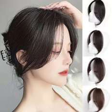 Flequillo Volumen Lados modernos Postizo Fácil uso Parte PELUCA con cabello Remy brasileño Flecos de cabello de alto grado - Product Image 1