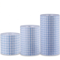 Bande adhésive médicale non tissée respirante hypoallergénique large, pansement invisible pour tatouage, patch pour mamelons