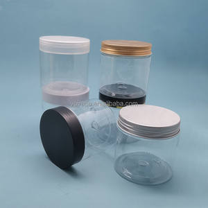 Tarro Cosmético Transparente <span class=keywords><strong>de</strong></span> Boca Ancha <span class=keywords><strong>de</strong></span> 50g 80g 100g 120g 150g 200g <span class=keywords><strong>de</strong></span> PET Transparente para Crema Corporal Hidratante con Tapa Dorada <span class=keywords><strong>de</strong></span> Rosca - Product Image 6