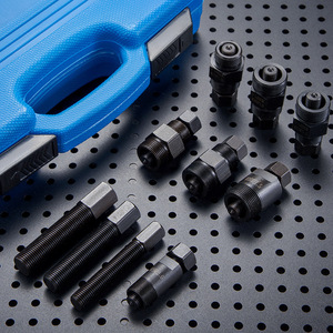 Car Flywheel Wrench Set 10-Piece 1/2 In Socket For Auto Repair <b>Tool</b> <b>Case</b> Included - Product Image 3