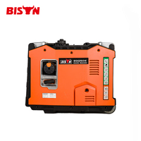Générateur d'énergie portable super silencieux à onduleur BISON (CHINE) 5500W 5KW à onde sinusoïdale pure avec démarrage à distance DC