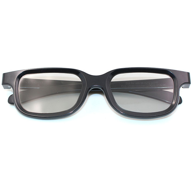 Reald 3D Glasses Circular Polarized Passive 3D Glasses for Reald Format Cinema Passive Polarized 3D TV Projector 3D Glasses