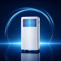 Climatiseur portable 10000 Btu, refroidissement simple, compact, sans installation requise, compresseur à fréquence fixe