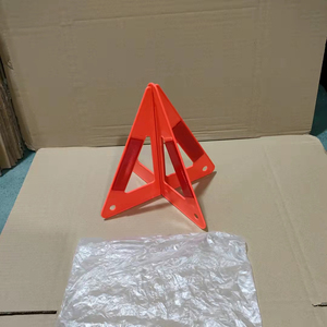 An Toàn màu đỏ Giao Thông Phản Quang Cảnh Báo Tam Giác cho Trường Hợp Khẩn Cấp - Product Image 1
