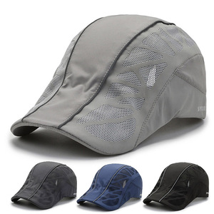 Breathable Quick Dry <b>Baseball</b> <b>Cap</b> For <b>Men</b> Outdoor Sports Sun Hat Light Gray Navy Blue Black - Product Image 1