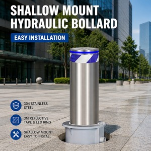 Barrera Hidráulica Retráctil Automática de 800 mm de Profundidad, Impermeable IP68, para Sistemas de Seguridad en Techos de Garajes - Product Image 1