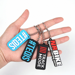 Manufactory <b>Personalize</b> Custom Soft Silicone Pvc Keychain Custom Logo PVC Rubber Keyring / Custom Rubber Pvc <b>Keychains</b> - Product Image 6
