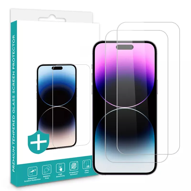2023 Hot Selling Mobile Phone 9d Packaging Box Screen For Iphone 5 6 7 8 X Xr Xs Max Tempered Glass Film Protector