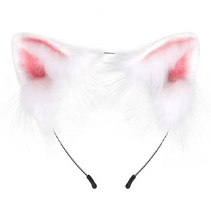 निर्माता प्रत्यक्ष बिक्री बिल्ली और कुत्ते कान हेडबैंड नकली फर-प्रीमियम बिल्ली और कुत्ते कान सहायक उपकरण - Product Image 5