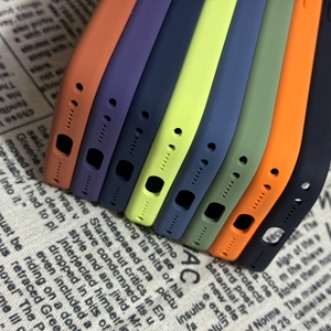 เคสโทรศัพท์ซิลิโคนเหลวคุณภาพสูงแบบกลวงอย่างเป็นทางการสำหรับฝาครอบด้านหลัง17 PRO MAX 17Air กันตก - Product Image 4